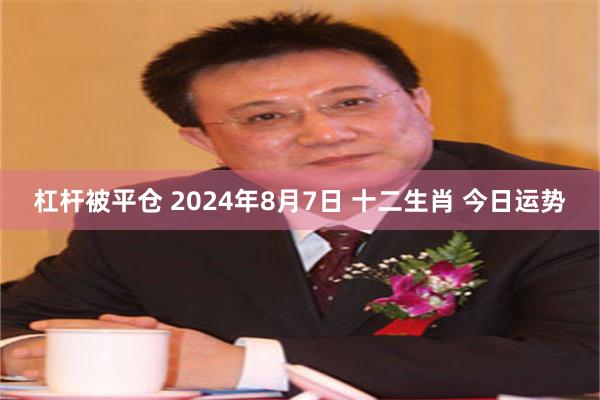 杠杆被平仓 2024年8月7日 十二生肖 今日运势
