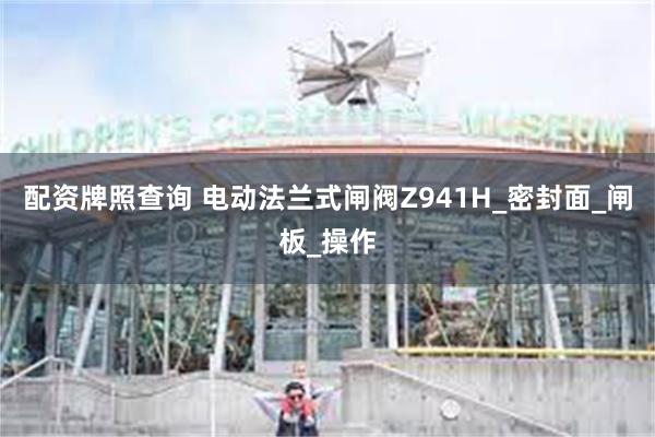 配资牌照查询 电动法兰式闸阀Z941H_密封面_闸板_操作