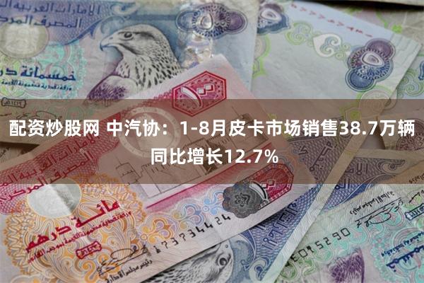 配资炒股网 中汽协：1-8月皮卡市场销售38.7万辆 同比增长12.7%