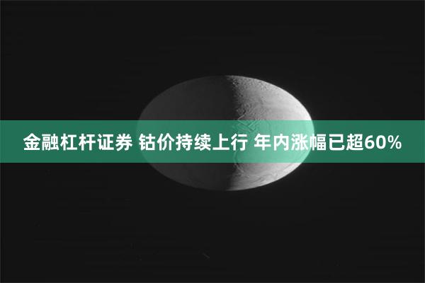 金融杠杆证券 钴价持续上行 年内涨幅已超60%